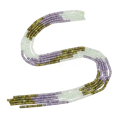 Cubic Zirconia Beads Strands ZIRC-P125-2x3mm-21-1