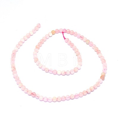 Natural Morganite Beads Strands G-F602-12-4mm-1