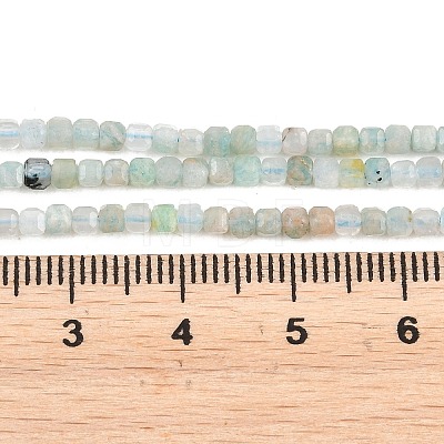 Natural Flower Amazonite Beads Strands G-RM250104-D1-1