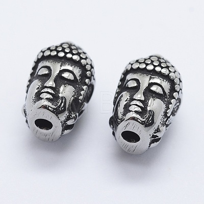 316 Surgical Stainless Steel Beads LS-STAS-O102-09AS-1