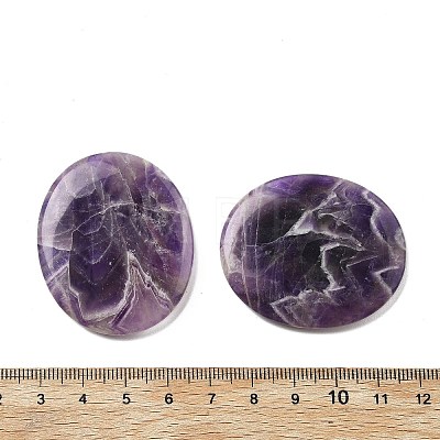 Natural Amethyst Cabochons G-A258-01E-1