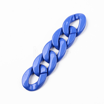 Opaque Acrylic Linking Rings OACR-T024-01-G03-1