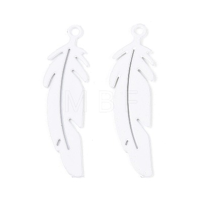 Spray Painted 430 Stainless Steel Pendants STAS-N121-06A-1