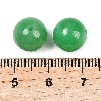 Natural Myanmar Jade Dyed Beads G-D364-10B-1