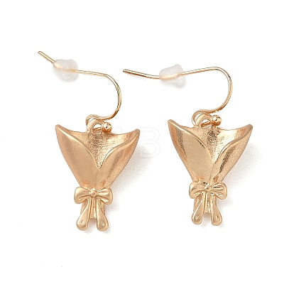 Bouquet Alloy Dangle & Drop Earrings AL-CBA4A23-01G-1