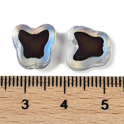 Two Tone Glass Beads GLAA-Z007-05A-1