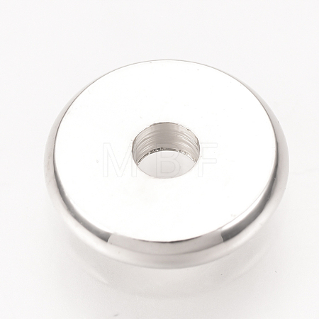 Brass Spacer Beads X-KK-Q738-8mm-04P-1