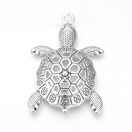 Tibetan Style Alloy Pendants TIBE-S311-16AS-LF-1