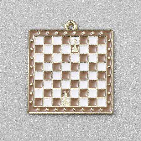 Alloy Enamel Pendants ENAM-WH20012-02G-17-1
