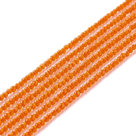 Transparent Glass Beads Strands GLAA-C019-01A-14-1