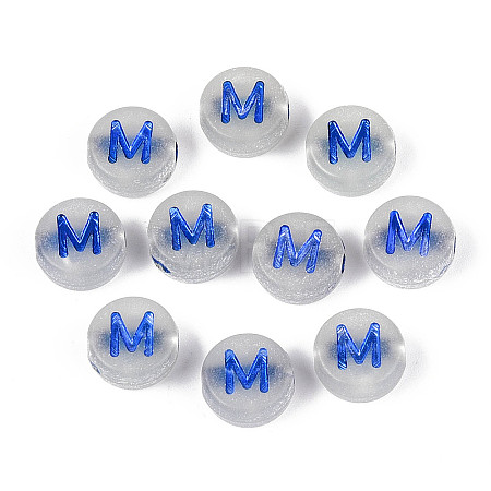 Luminous Frosted Acrylic Beads FACR-T008-02M-1