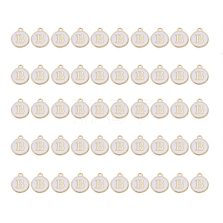 Golden Plated Alloy Charms ENAM-SZ0001-25A-B-1