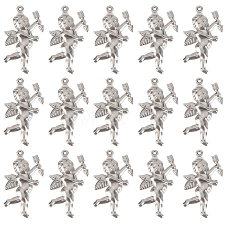 316 Surgical Stainless Steel Pendants STAS-SC0004-78-1