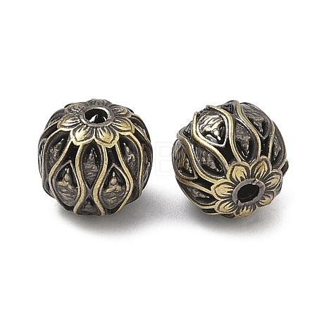 Brass Beads KK-D224-06AB-1