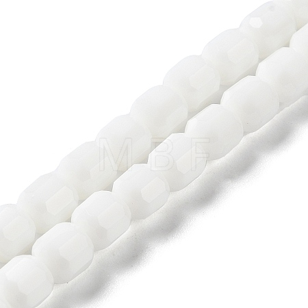Opaque Glass Beads Strands GLAA-G112-03K-1