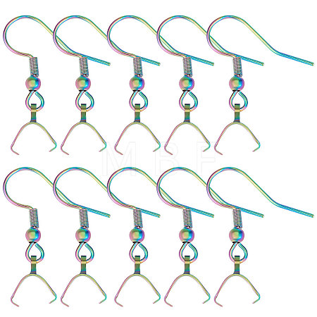 50Pcs 304 Stainless Steel Hooks STAS-BBC0001-49M-1