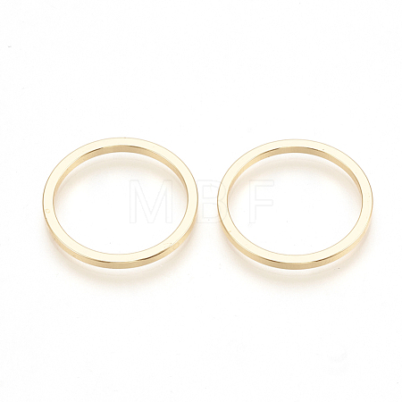 Brass Linking Rings KK-T020-55G-1
