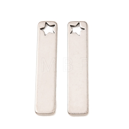 201 Stainless Steel Big Pendants SA-CBAE507-01B-P-1