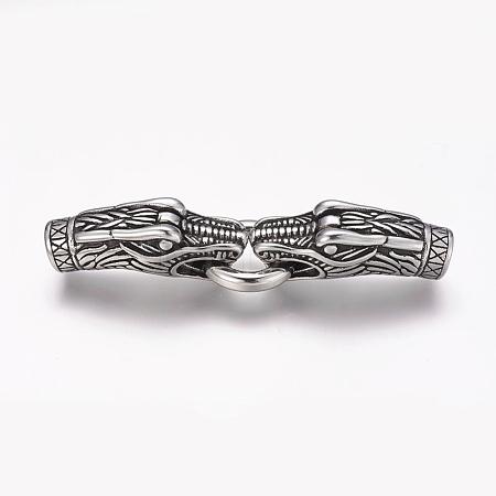 304 Stainless Steel Spring Gate Rings STAS-P162-15-1
