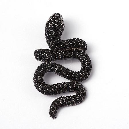 316 Surgical Stainless Steel Rhinestone Big Pendants STAS-L184-078-1