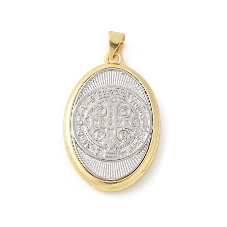Brass Pendants KK-P294-10G-E-1