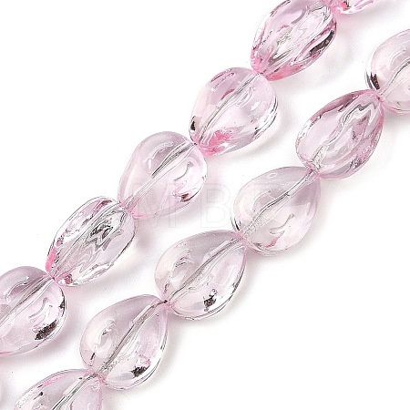 Transparent Glass Beads Strands GLAA-H038-03A-1