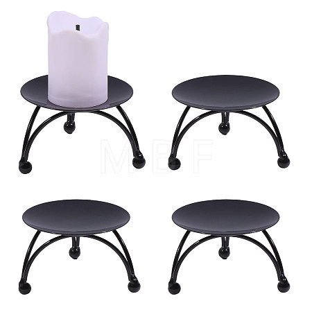 Iron Candle Holder AJEW-WH0077-166-1