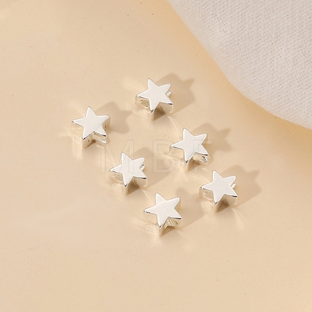 Brass Spacer Beads KK-WH0100-012S-1