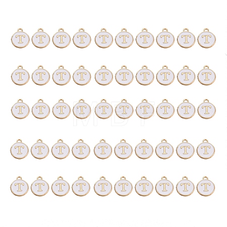 Golden Plated Alloy Charms ENAM-SZ0001-25A-T-1
