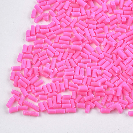 Handmade Polymer Clay Sprinkle Beads X-CLAY-T015-22B-1
