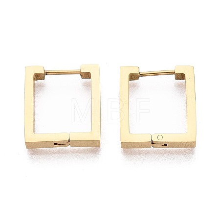 304 Stainless Steel Hoop Earrings STAS-T074-48G-1