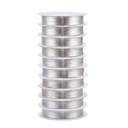 Round Copper Jewelry Wire CWIR-Q006-0.4mm-S-1