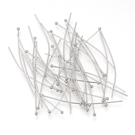 Tarnish Resistant 304 Stainless Steel Ball Head pins STAS-Q218-02D-1