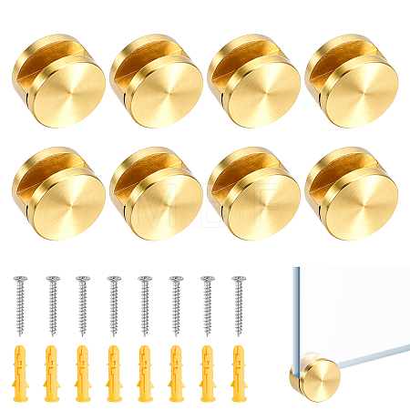 8 Sets Brass Mirror Holder Clips TOOL-DL0001-08-1