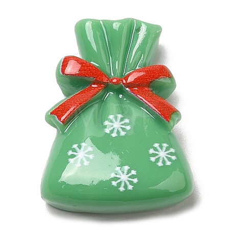 Christmas Theme Opaque Resin Cabochons CRES-M022-02A-1