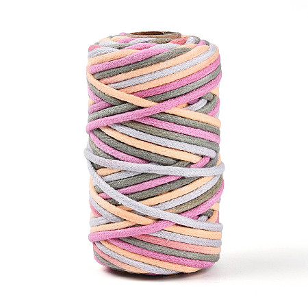 Segment Dyed Polycotton Macrame Cord OCOR-T017-03J-1