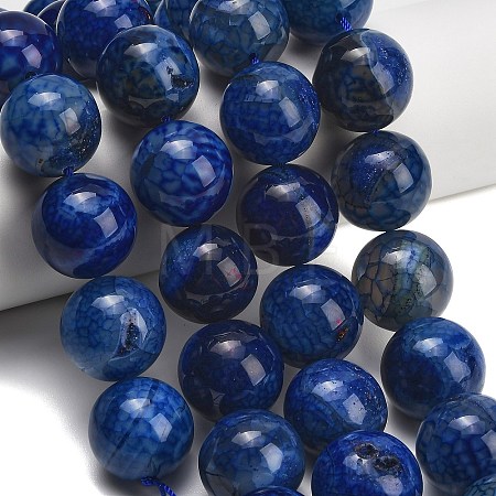 Natural Dragon Veins Agate Beads Strands GG-L001-L01-02F-1