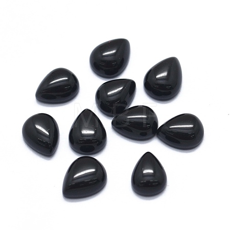Natural Obsidian Cabochons X-G-O175-22-10-1