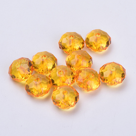 Transparent Acrylic Beads TACR-Q258-22mm-V24-1