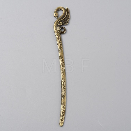 Alloy Swan Hair Sticks MRMJ-WH0077-101C-1