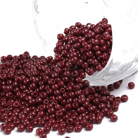 11/0 FGB Grade A Round Glass Seed Beads SEED-N001-A-1061-1