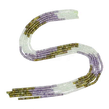 Cubic Zirconia Beads Strands ZIRC-P125-2x3mm-21-1
