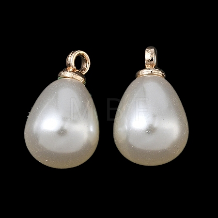 ABS Plastic Pearl Pendants FIND-Z105-03C-02G-1