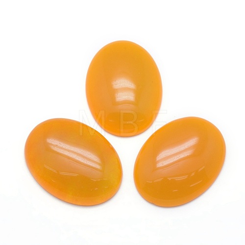 Natural Topaz Jade Cabochons X-G-P393-I14-1