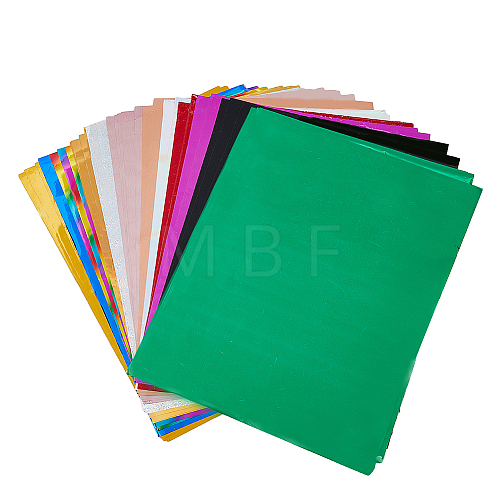 60 Sheets 12 Colors A4 Hot Stamping Foil Paper DIY-FH0005-43-1