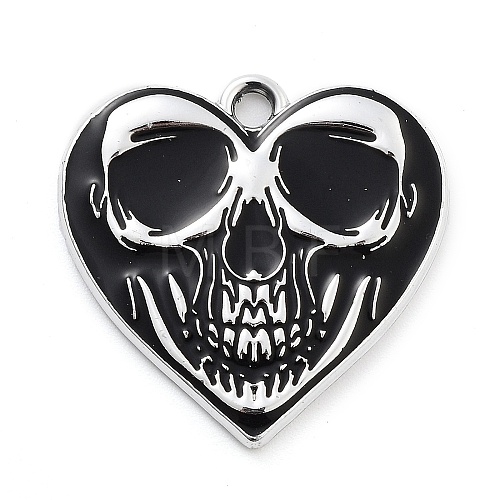 Halloween Alloy Enamel Pendants FIND-M019-01E-1