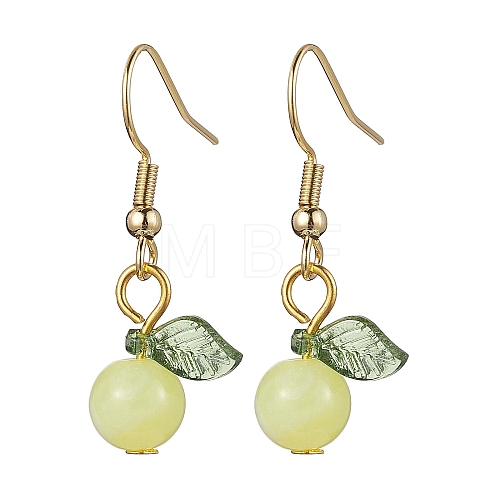 Acrylic Dangle Earrings EJEW-JE05749-05-1