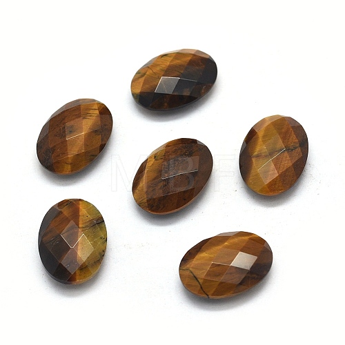 Natural Tiger Eye Beads G-O175-15D-1