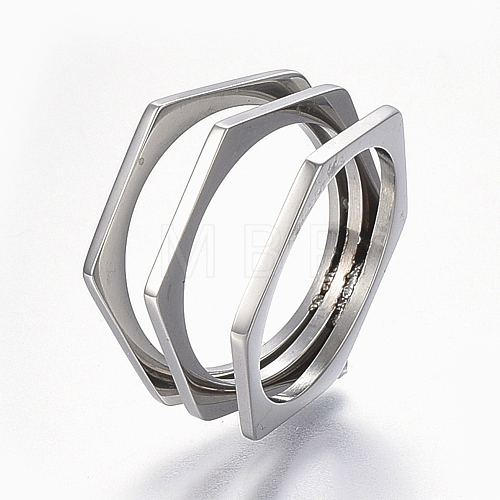 304 Stainless Steel Wide Band Finger Rings RJEW-E153-02P-18mm-1