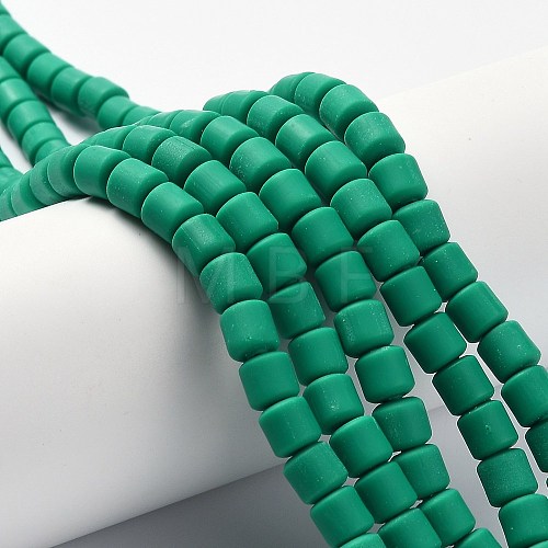 Handmade Polymer Clay Bead Strands CLAY-ZX006-01-65-1